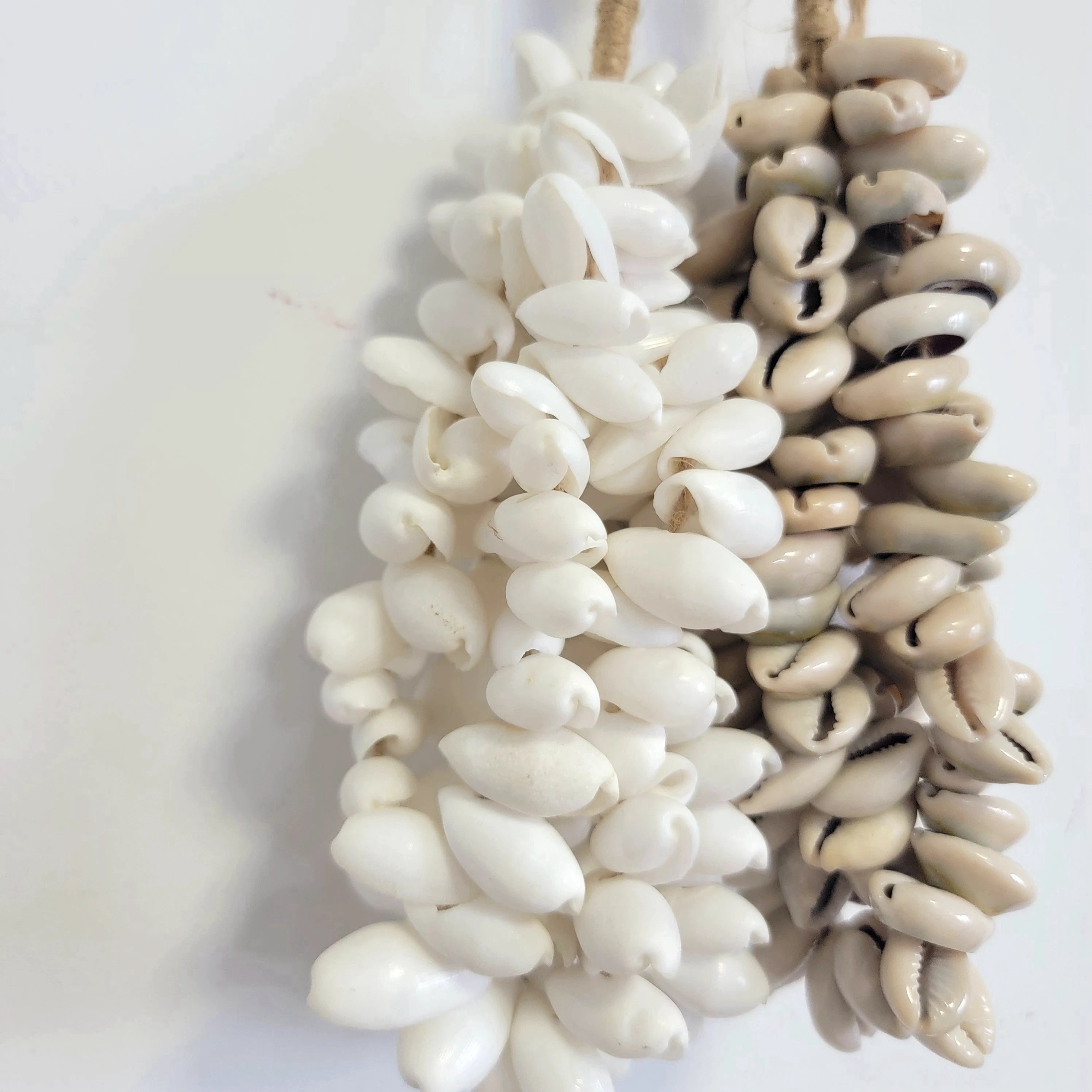 Suspension murale coquillages bohème naturel