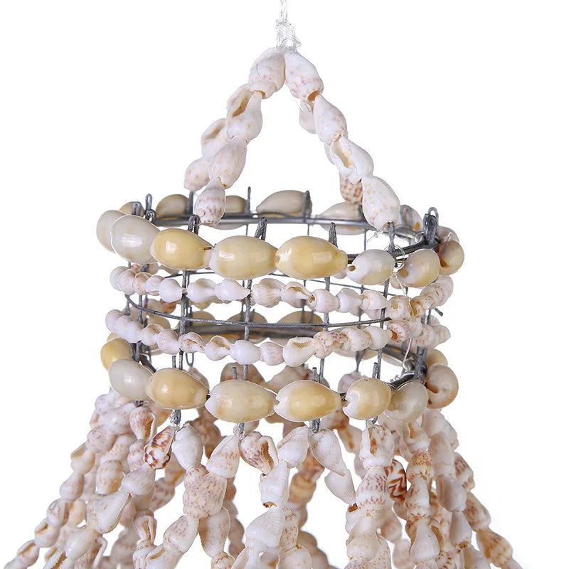 Suspension coquillages naturelle méditerranéenne
